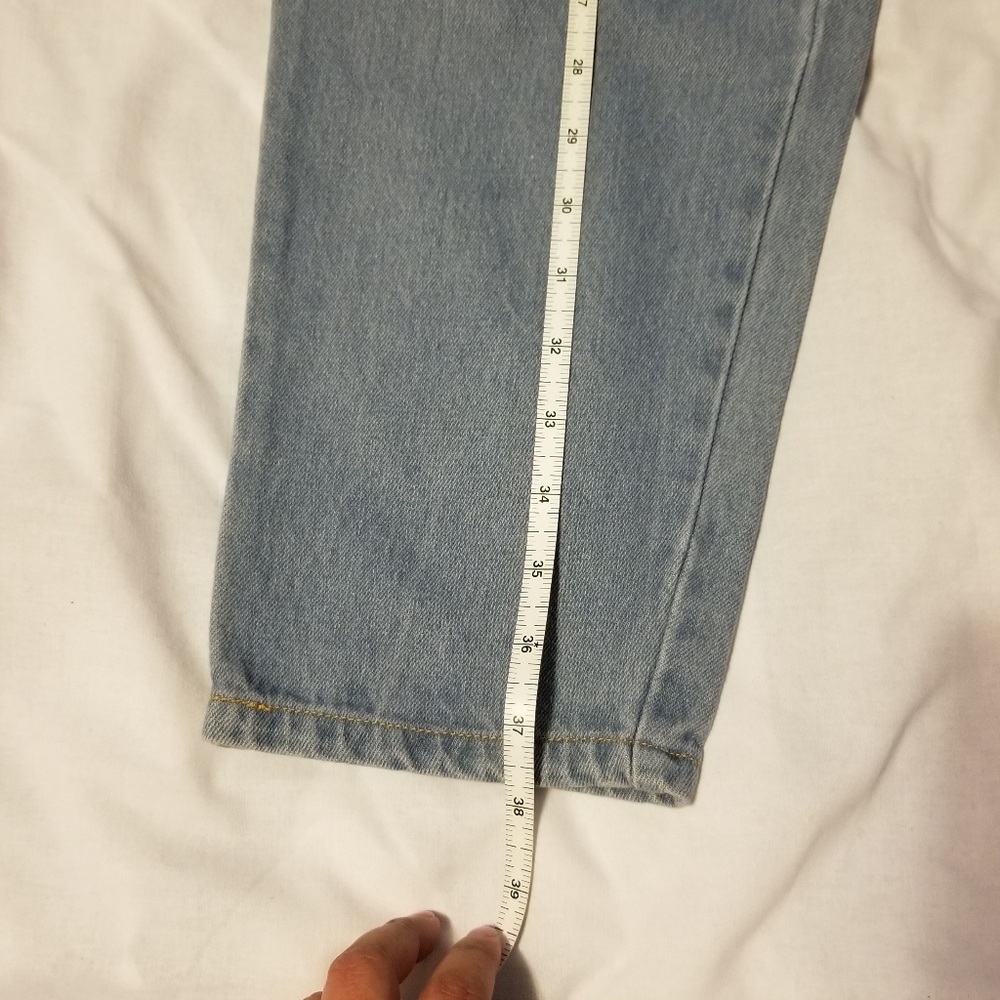 NWT Nasty Gal Collection Mom Jeans  Light Blue Size 6 - Picture 6 of 12